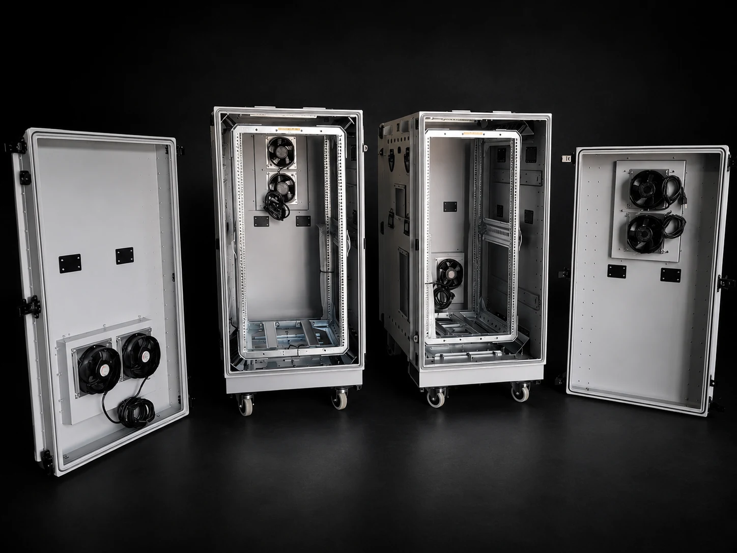 Fan based airflow rackmount case, Impact Cases